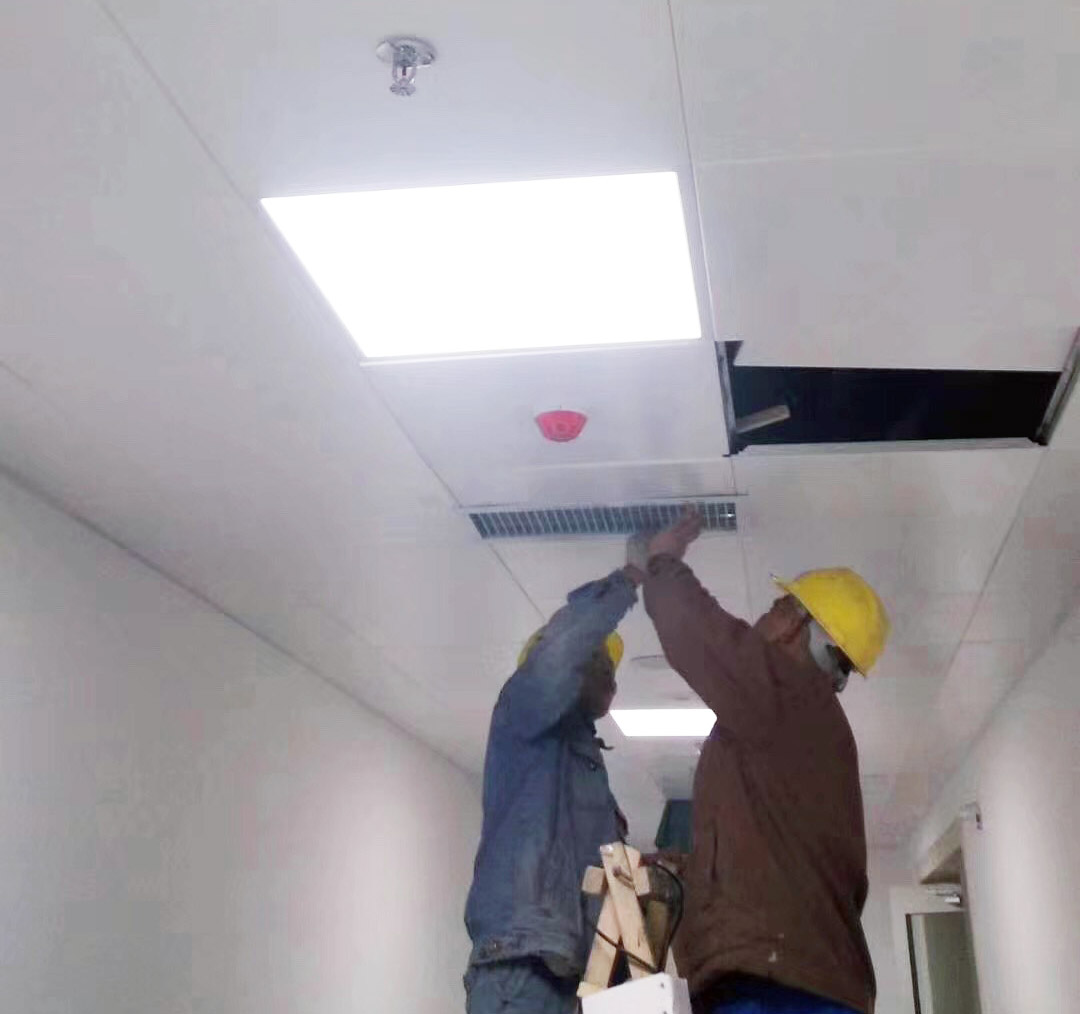 廣東省惠州市大亞灣比亞迪一期C9廠房使用景泰源LED潔凈燈